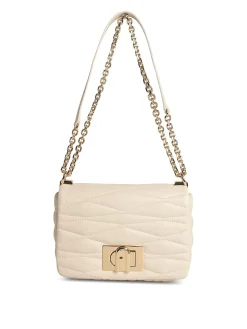 1927 Piccola borsa trasversale in pelle crema