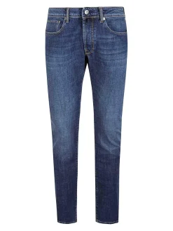 5 Tasche in Cotone Denim Stretch