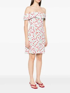 Abito a stampa floreale corta
