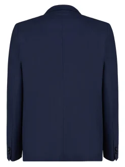 Abito di miscela di lana blu navy