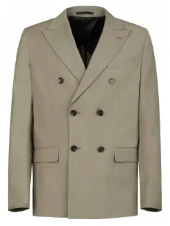 Abito di miscela di lana beige