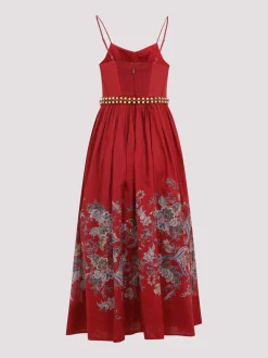 Abito midi corsetto rhiannon
