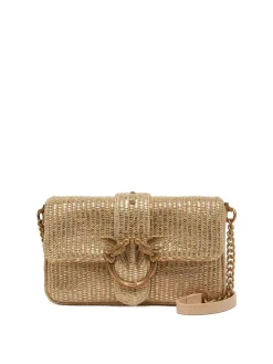 Adoro una borsa di rafia Crossbody