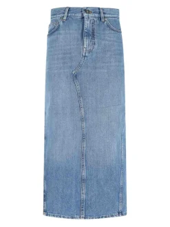Andrò midi in denim