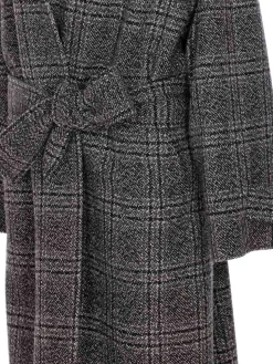 Balenciaga grigio un cappotto a strato