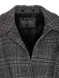 Balenciaga grigio un cappotto a strato