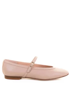 Ballerina Crema Con Cinturino