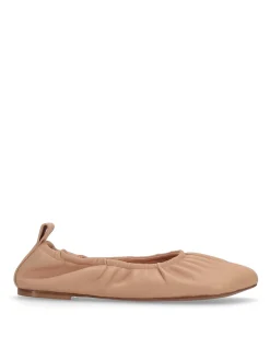 Ballerina morbida obliqua - pelle di vitello