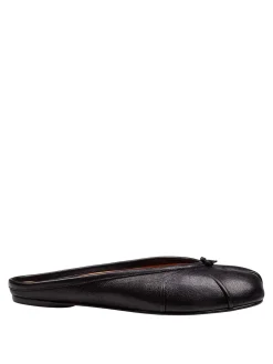 Ballerina Mule In Pelle Colore Nero