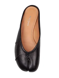 Ballerina Mule In Pelle Colore Nero