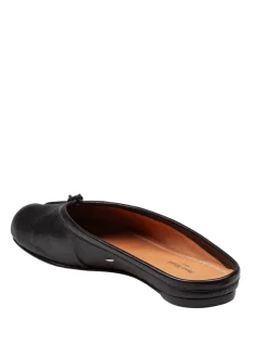 Ballerina Mule In Pelle Colore Nero