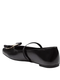 Ballerina Zina In Pelle Colore Nero