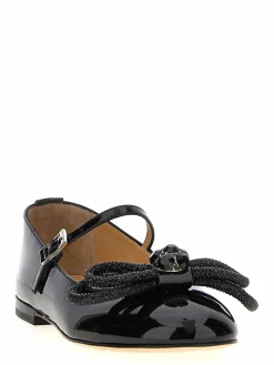 Ballerine con doppio fiocco
