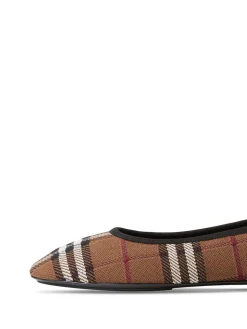ballerine con stampa check