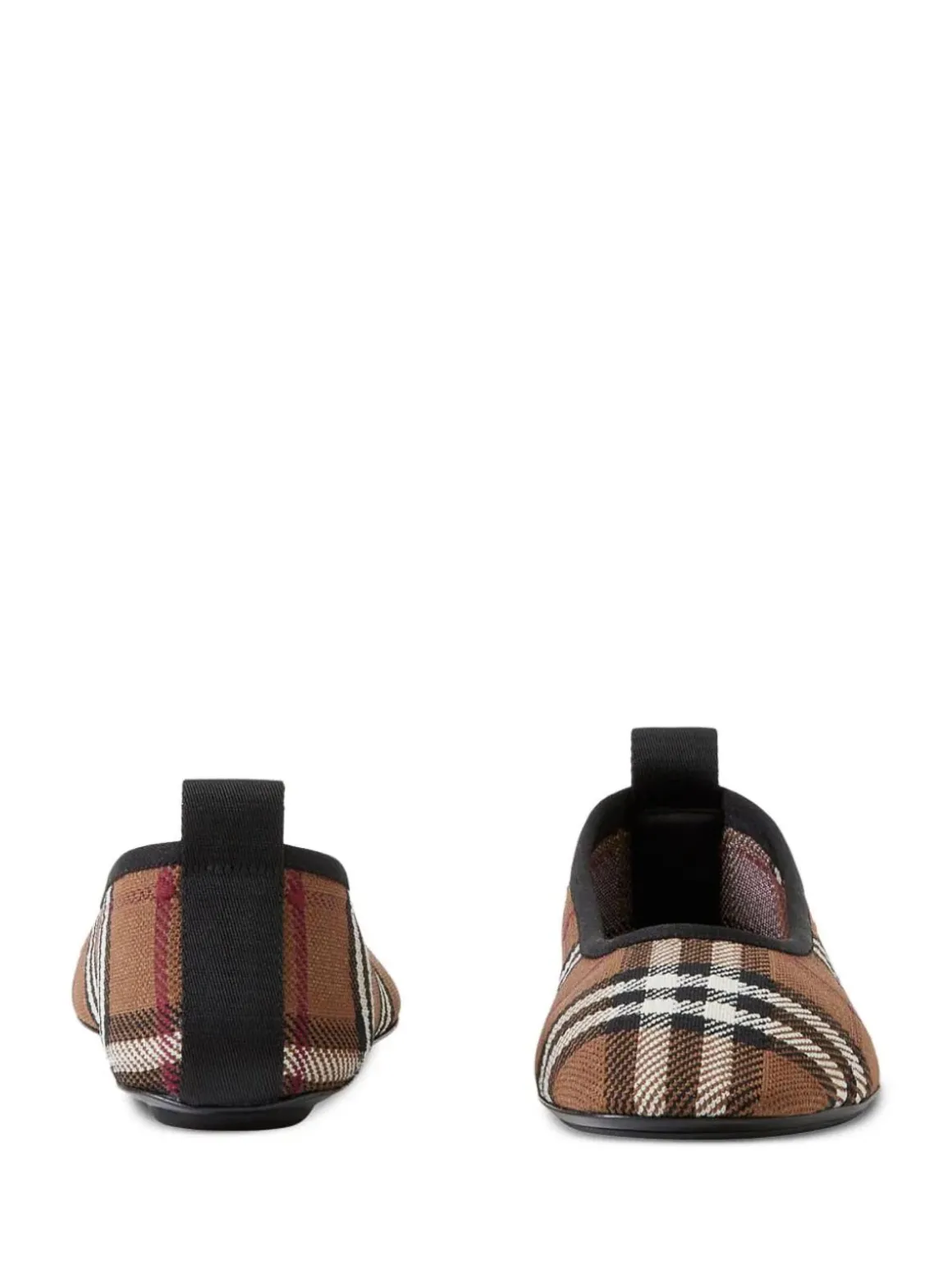 ballerine con stampa check