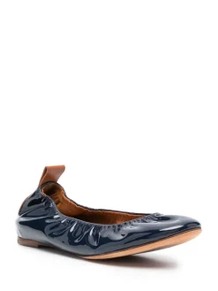 Ballerine in pelle