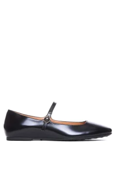 Ballerine in pelle