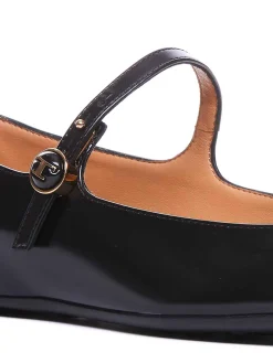 Ballerine in pelle