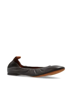 Ballerine in pelle