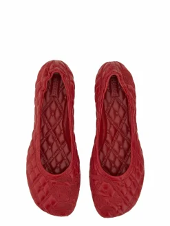 Ballerine in pelle