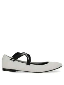 Ballerine in pelle