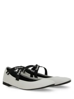 Ballerine in pelle