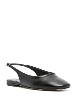 Ballerine nere in pelle nappa Dani