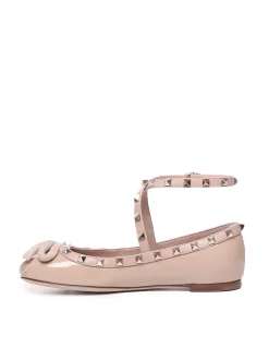 Ballerine Rockstud In Vernice