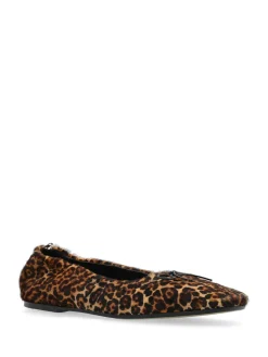 Ballet di palle da print di leopardo Amy