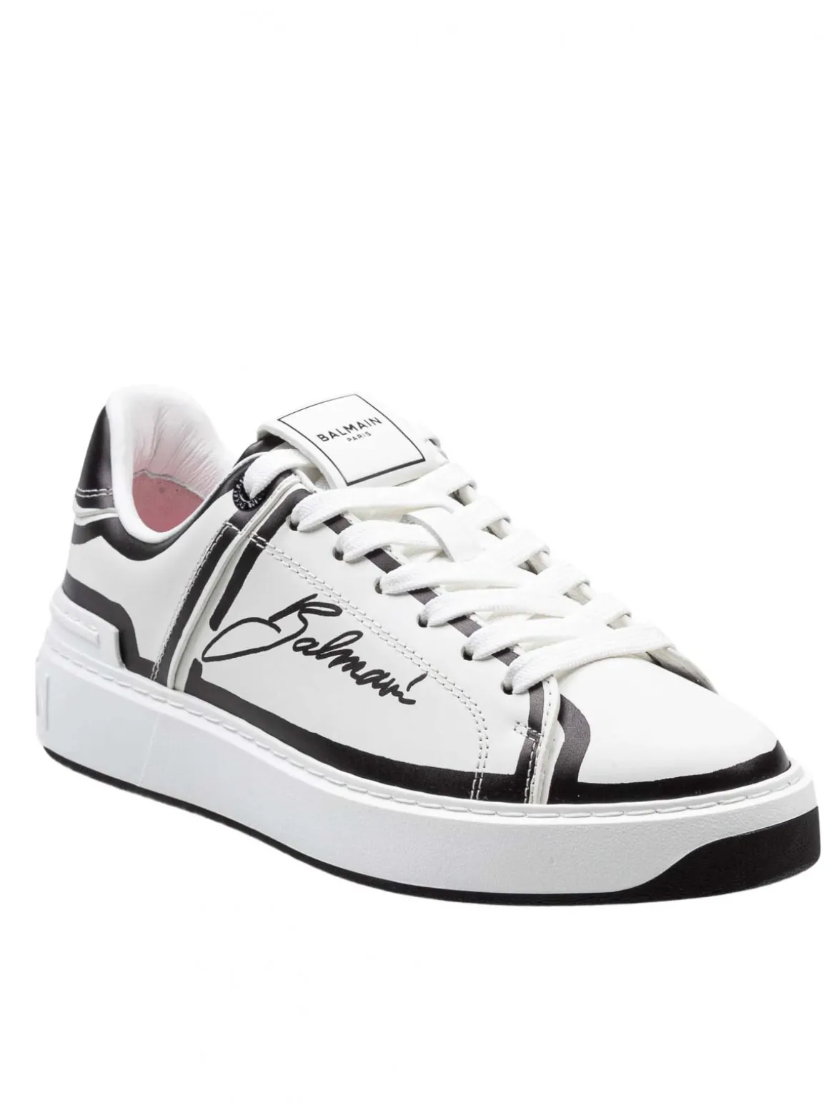 Balmain Sneakers B-Court In Pelle Di Vitello
