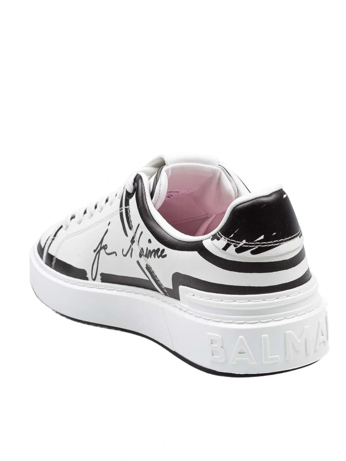Balmain Sneakers B-Court In Pelle Di Vitello