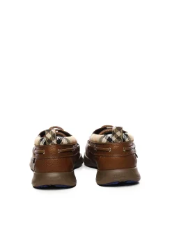Barche mocassine in pelle