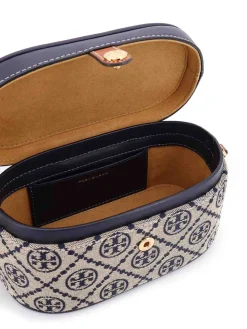 Beauty Case In Pelle E Tessuto T Monogram