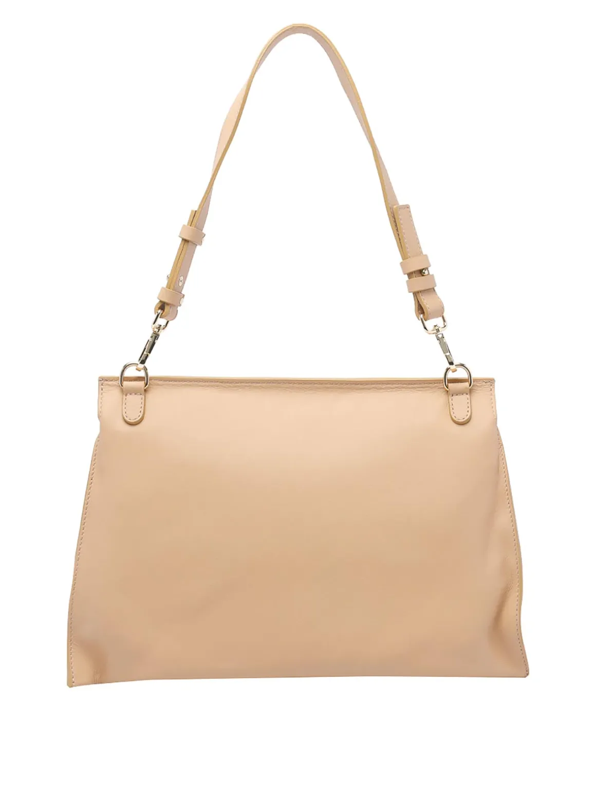 Beige Logo Shoulder Bga