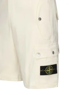 Bermuda di carico con patch logo