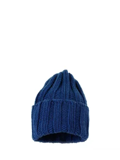 Berretto In Cashmere Blu