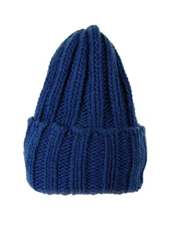 Berretto In Cashmere Blu
