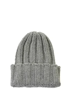 Berretto In Cashmere Grigio