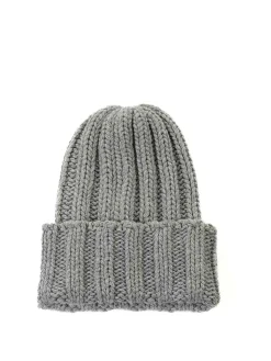 Berretto In Cashmere Grigio