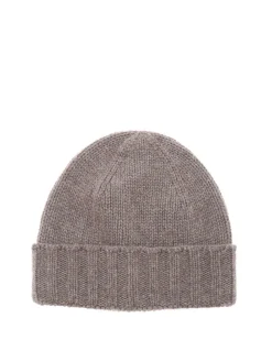 Berretto in cashmere grigio