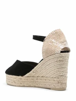 Bianca Raffia Wedge Espadrilles
