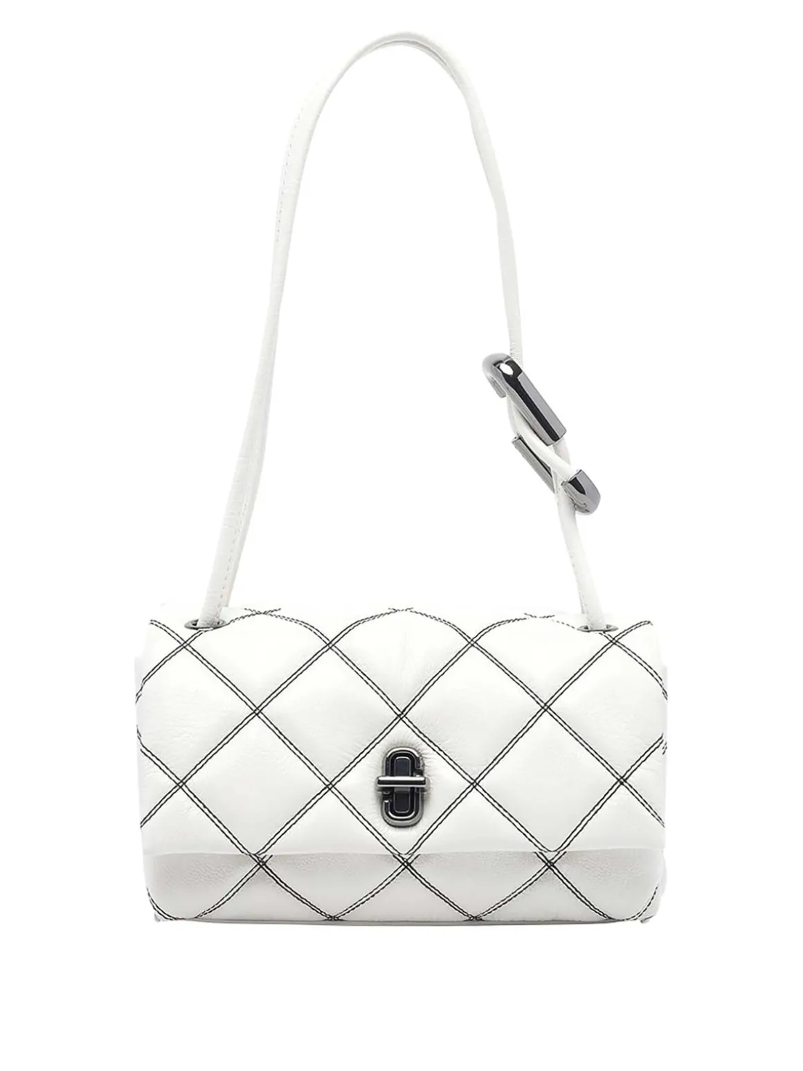 Bianco e nero la mini borsa a tracolla