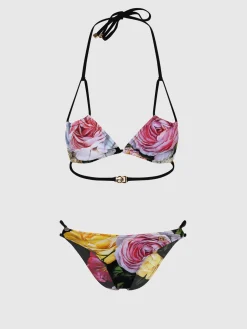 Bikini A Triangolo Con Stampa