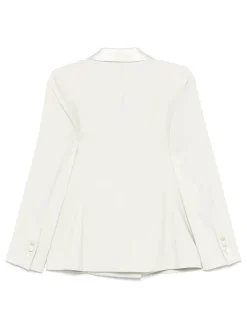 Blazer a doppio petto verde chiaro