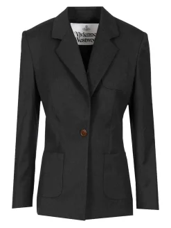 Blazer a petto singolo