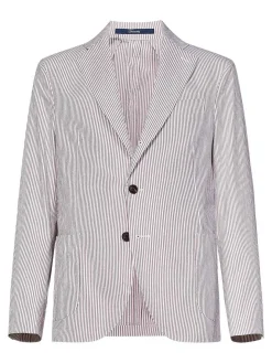 Blazer a petto singolo bianco