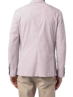 Blazer a petto singolo bianco