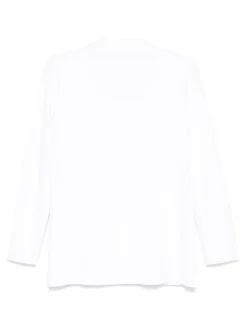 Blazer bianco con spalline