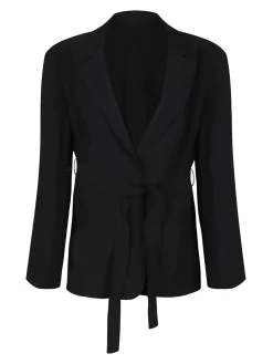 Blazer con cintura Twill da viaggio