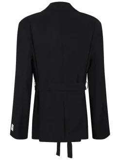 Blazer con cintura Twill da viaggio